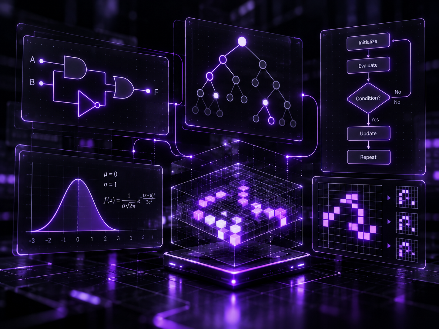 Math and computer science foundations visual